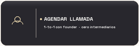 Agenda Llamada Gratis directo con founder