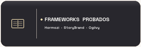 Frameworks Hormozi StoryBrand Ogilvy